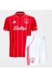 Nottingham Forest Morgan Gibbs-White #10 Jalkapallovaatteet Lasten Kotipeliasu 2025-26 Lyhythihainen (+ Lyhyet housut)